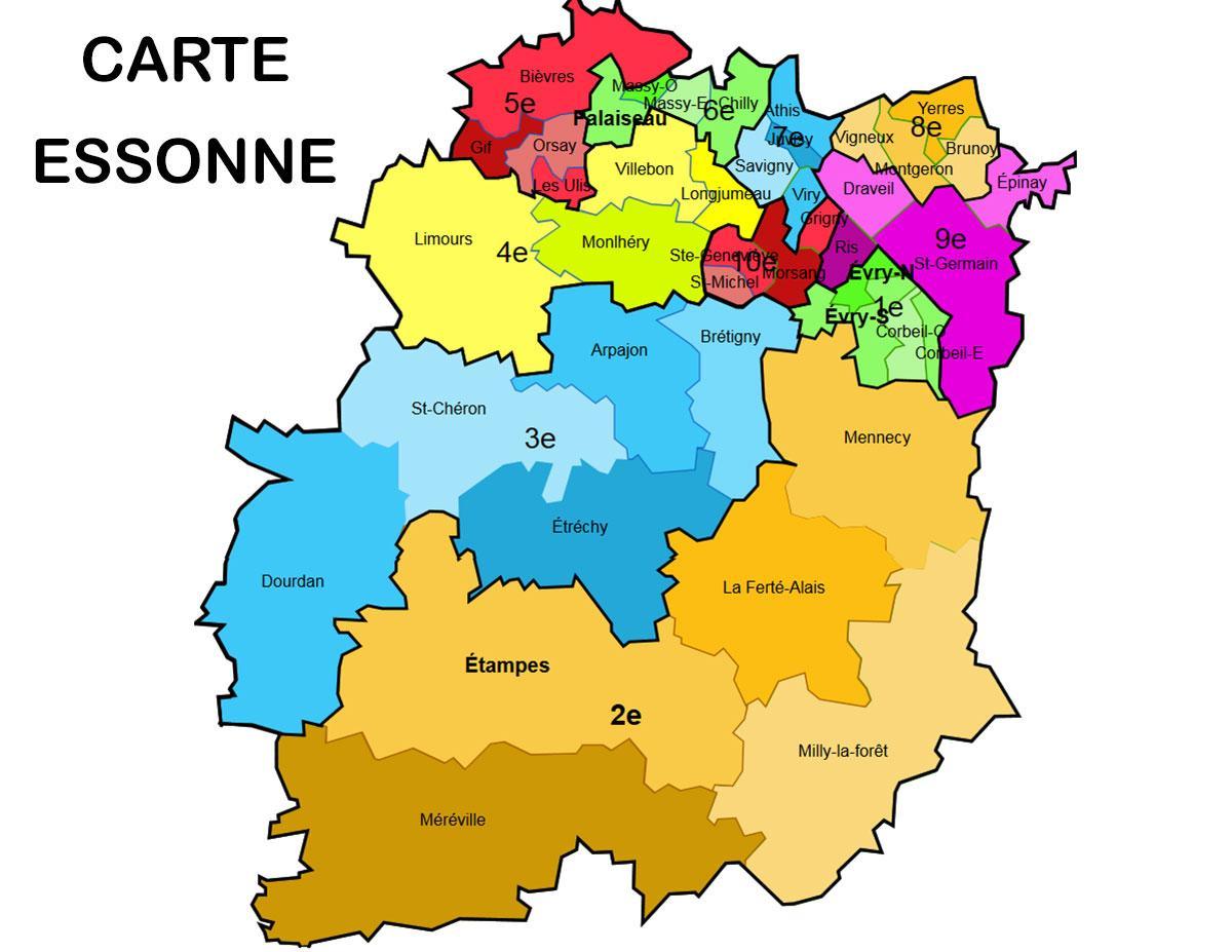 Harta Essonne