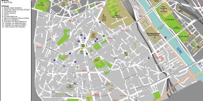 Harta arondismentul 13 din Paris