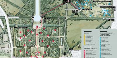 Harta Palatul Versailles