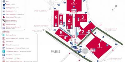 Harta de La Paris expo