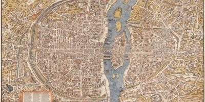 Harta Vechiul Paris